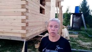 Отзыв о строительстве дома 6х8м из профилированного бруса 145х195мм