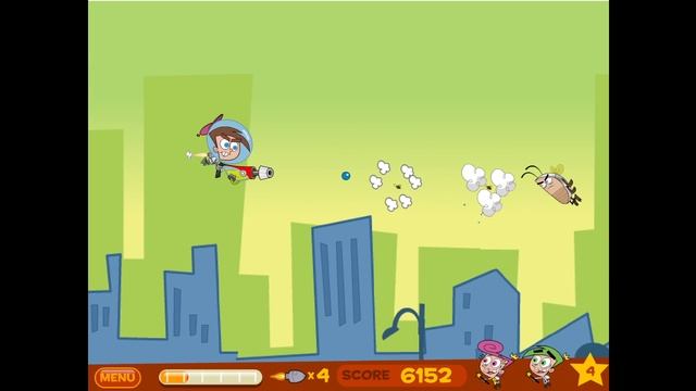 The Fairly Oddparents. Timmy's Roach Rampage! - Легкий режим