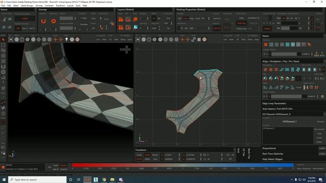 RizomUV Unwrapping Part 1