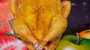 Курица запеченая с луковым сливочным соусом