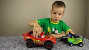 Молния МакКуин и машинки Radiator Spring,  Off-Road McQueen, Blue Grit, Shifty TOY