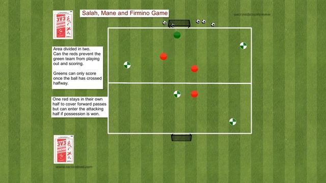 Salah Mane and Firmino 3v3 Inspired By Legends Football Game