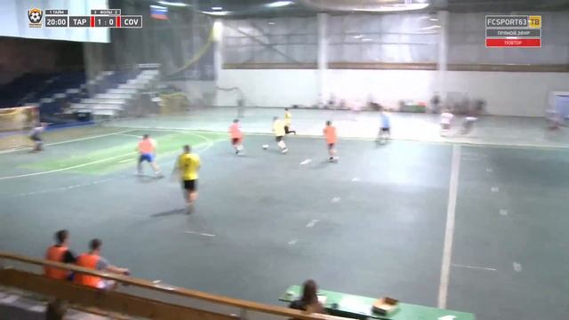 Тольяттинская мини-футбольная лига. Первый дивизион. 1 тур. Тарантул - COVID смотреть онлайн