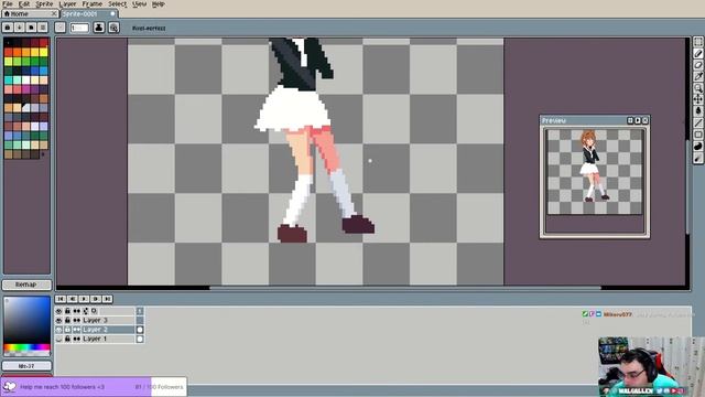 Sakura Kinomoto | Card Captor Sakura Anime Pixel Art Speedpaint смотреть онлайн