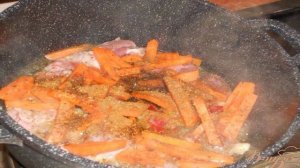 Овощное рагу с мясом