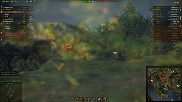 World Of Tanks - Pluton z Pandą #18 - Leopard to ma celne działo.... смотреть онлайн