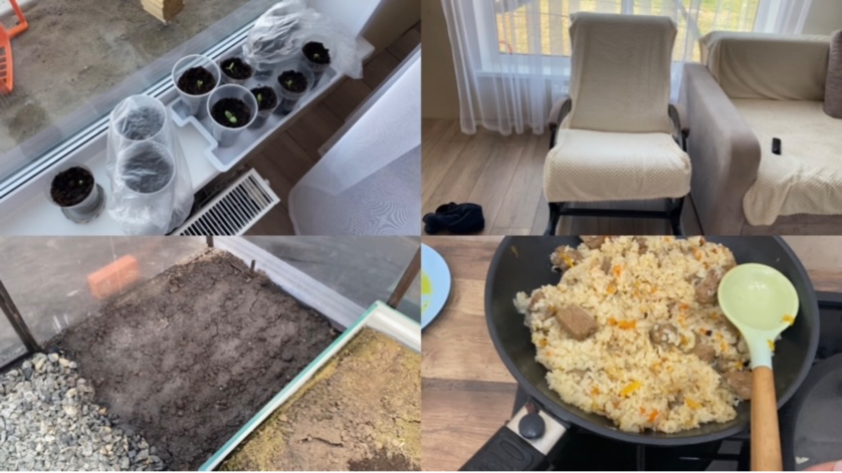 ПЛЕД НА КРЕСЛО КАЧАЛКУ🔥 ВЫШЛИ ОГУРЦЫ// ПОЛИЛА В ТЕПЛИЦЕ// ПЛОВ ИЗ ГОВЯДИНЫ🔥 смотреть онлайн