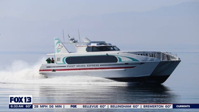 Des Moines-Seattle fast ferry to start Wednesday | FOX 13 Seattle смотреть онлайн