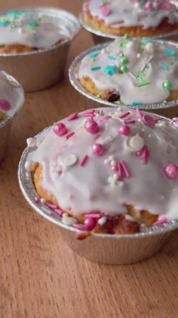 Творожные мини куличи без дрожжей 🧁 Самый вкусный и быстрый рецепт