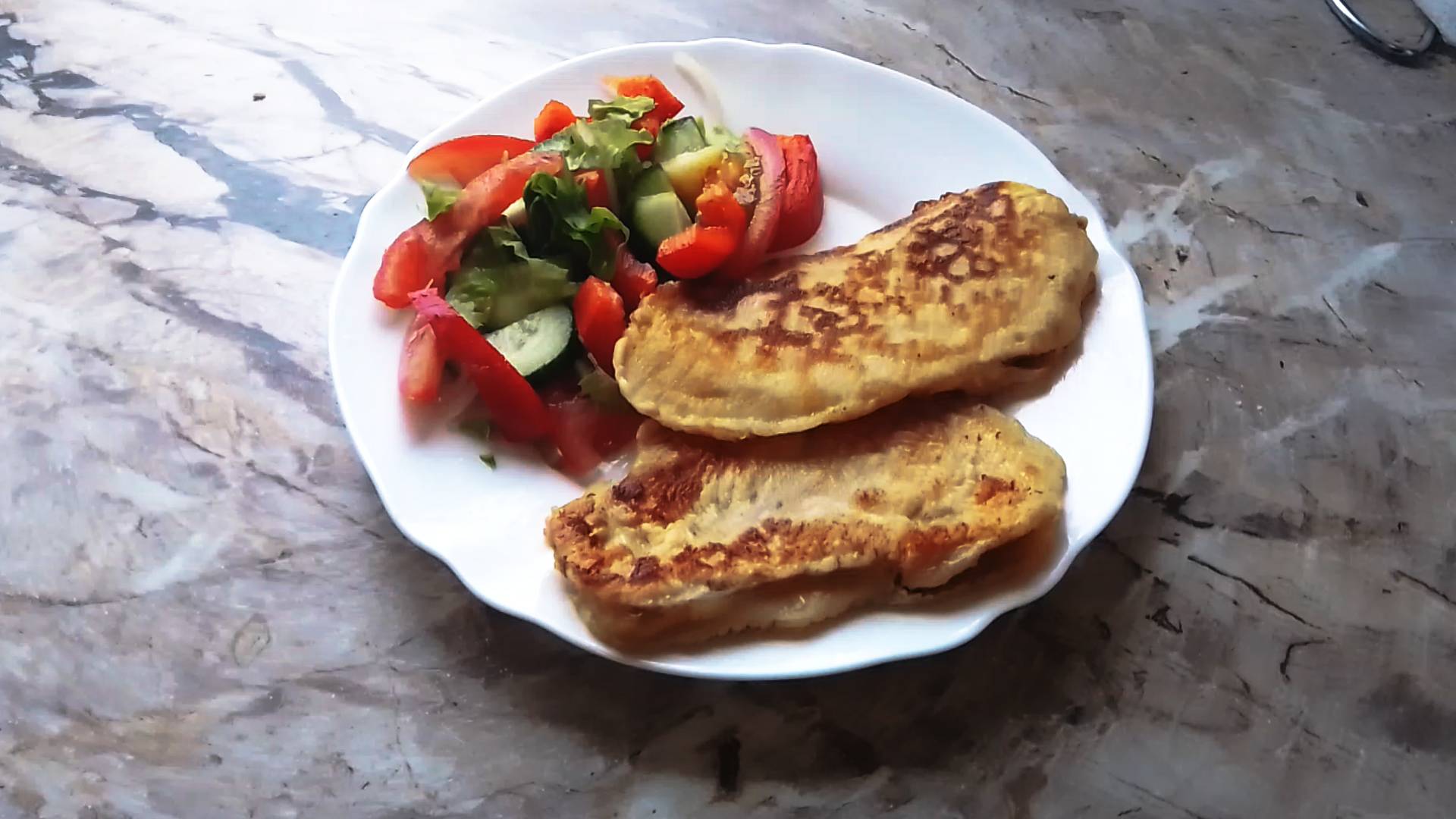 Куриные отбивные в кляре