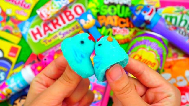 Yummy Candy With OREO, Chupa Chups, Surprise Toys, Chocolate Opening ASMR смотреть онлайн