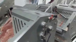 Автоматическая линия очистки черевы свиней