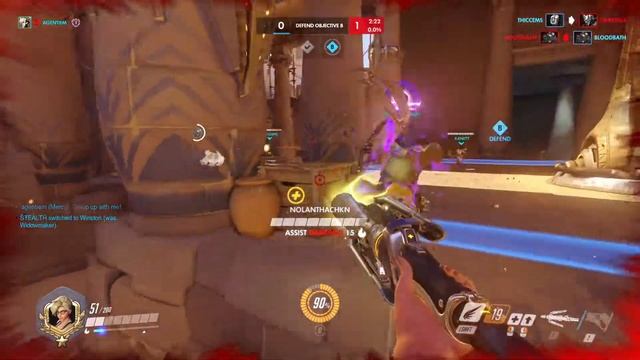 Overwatch Competitive - Having Fun (Mercy gameplay) смотреть онлайн