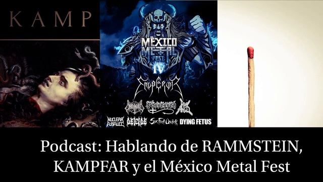 Podcast: Hablando de Rammstein, Kampfar y Mexico Metal Fest 2019 смотреть онлайн