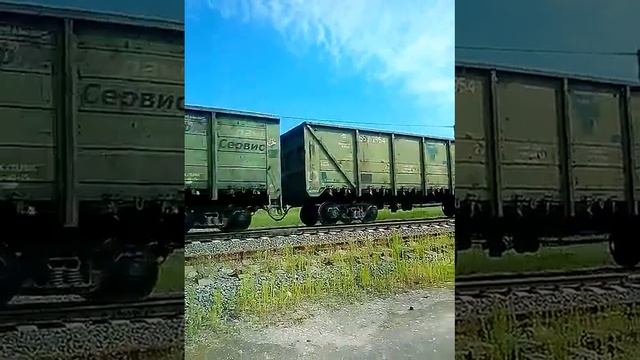 Тепловоз РЖД грузовой состав смотреть онлайн