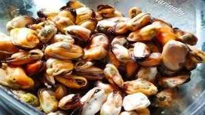 Мидии в апельсиновом маринаде