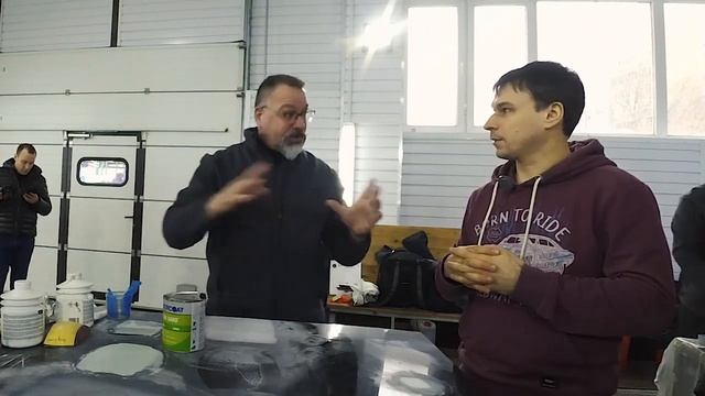 Практика применения полиэфирного грунта Slick Sand смотреть онлайн