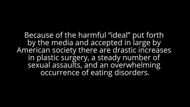 The sexualization and objectification of women in the media смотреть онлайн