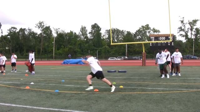2021 NE Football Showcase (219): QB/DB Nolan Risedorf from Northwest Reg HS