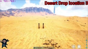All 5 Desert Loot Crate Locations Ragnarok - Ark Survival Evolved