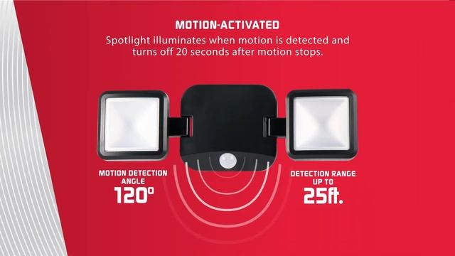 40776: Energizer Motion-Activated Wireless LED Spotlight Overview
