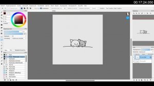 создаю свою первую анимацию в fire alpaca !!