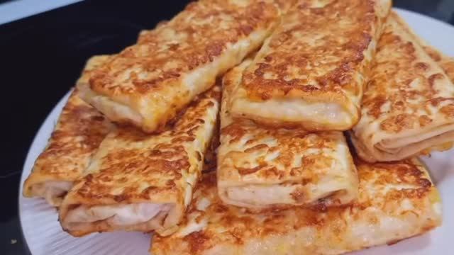 Оладьи с начинками на кефире