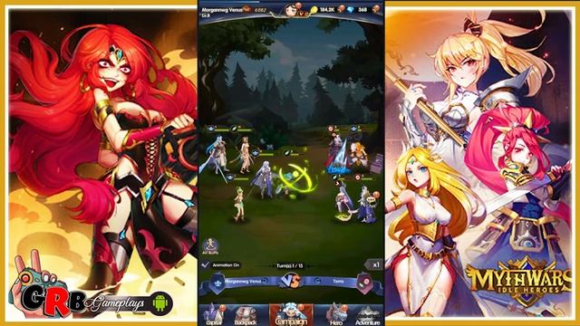 Mythwars: Idle Heroes 🎁Free Gift Codes🔥 | Gameplay Android / APK