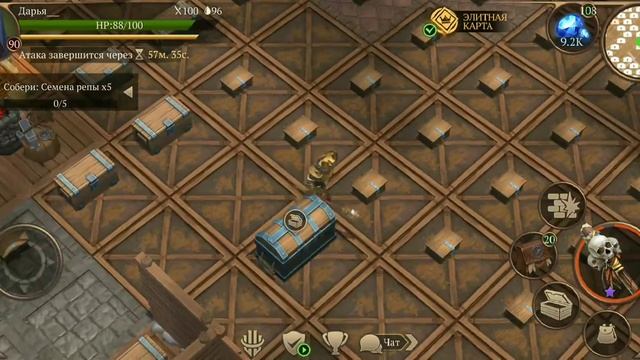 Напала на игрока 93 лвл в Stormfall: Saga of Survival