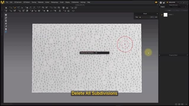 Marvelous Designer 9: Subdivision