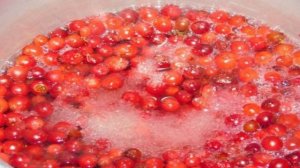 Брусничный соус к блинчикам