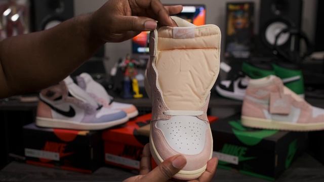 EARLY LOOK | AIR JORDAN 1 OG HIGH | WASHED PINK | IN HAND REVIEW смотреть онлайн