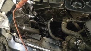 Ремонт BMW E46 coupe. Замена насоса ГУР двигателя N42B20.