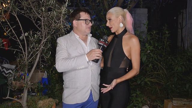 4k Model Anya Benton in a Want My Look   "Bandage Bodysuit" at a charity event in Los Angeles, CA смотреть онлайн