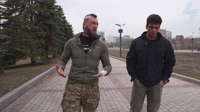 Спецрепортаж МОО волонетров "Шторм" с командиром штурмовой роты бригады "Эспанола" Питбуль.