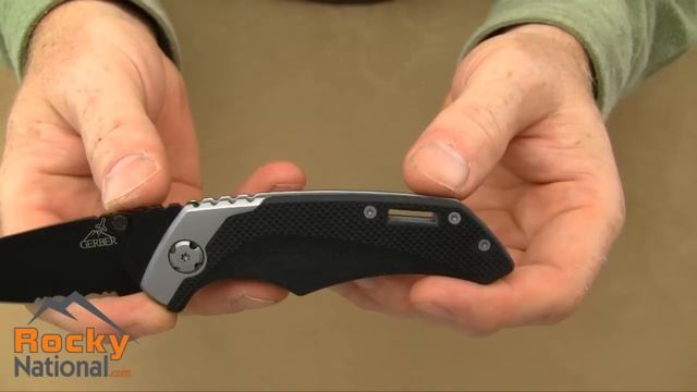 Gerber Contrast Folding Knife with G-10 Handle смотреть онлайн