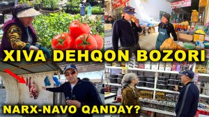 XIVA DEHQON BOZORI NARXLARI