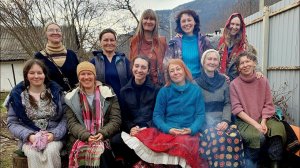 "Горная долина", п. Мезмай,  Краснодарский край, весна 2023 год. Ролик о значимости народной песни.