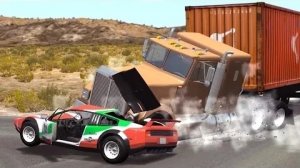 Аварии на скоростном катере BeamNG Drive #31