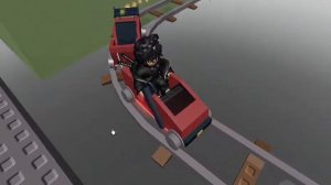 roblox cart ride around nothing gameplay (first video)