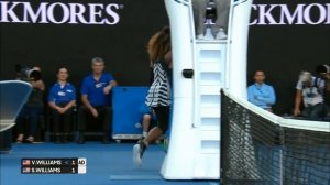 angry Serena Williams