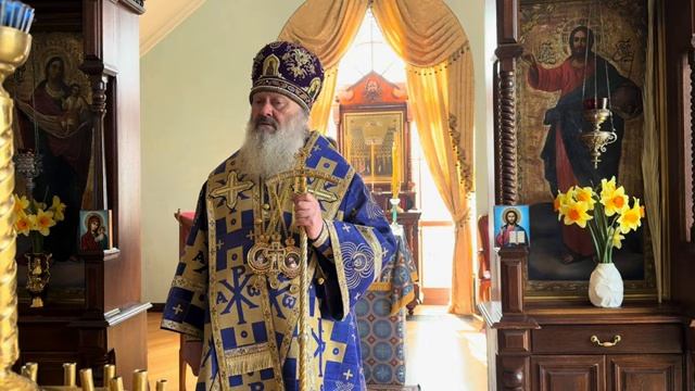 Слово Наместника Лавры митрополита Павла в Великий Четверг