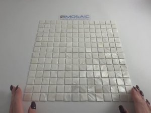 Мозаика WHITE SHELL 20