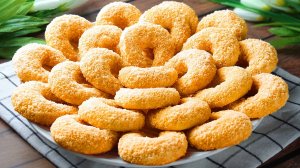 Самый простой рецепт печенья! Вкусная выпечка за 10 минут! Быстро и красиво к чаю