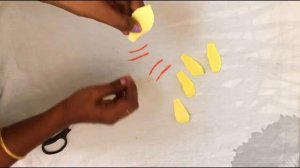 Yellow lilly & purple iris in threaded bottle || DIY || by JJ