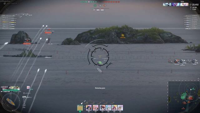 World of Warships Clan Battle (Season 19) “Barracuda” [4-FUN] vs [JFSOC] смотреть онлайн