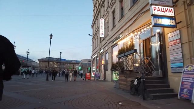Saint Petersburg Sennaya Square virtual walk смотреть онлайн