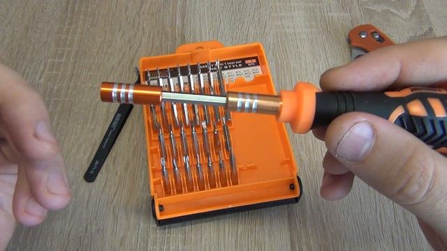 JAKEMY JM-8101 Отвертка с насадками 33 в 1♦ Распаковка посылки смотреть онлайн