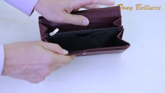 Кошелек Tony Bellucci 621-1905 бордовый. смотреть онлайн