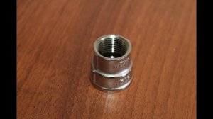 Р11-15 Муфта латунная переходная 1/2" на 3/4"